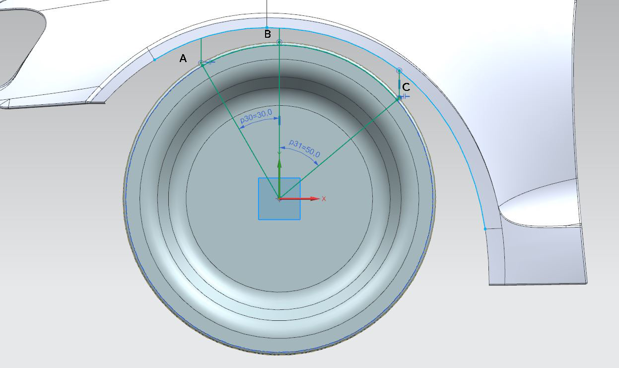 Wheel Arch Study for Car Projects SkillLync