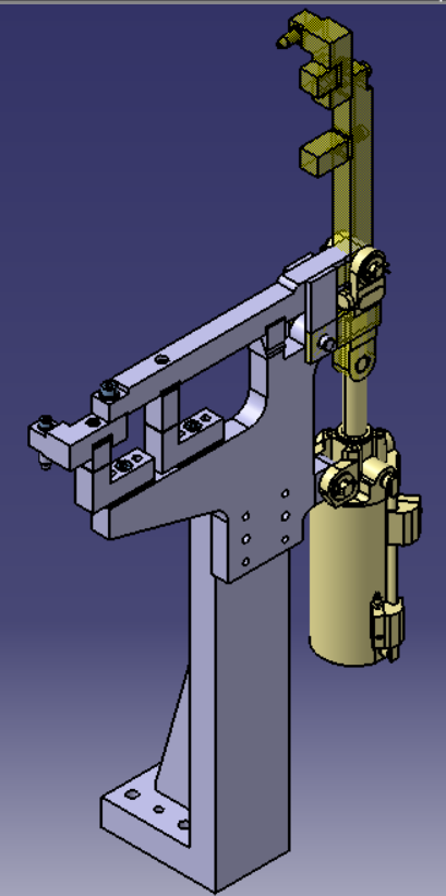 Design different type of swivel type clamp unit - Projects - Skill-Lync