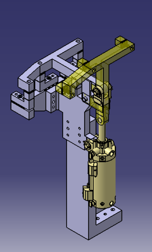 Design different type of swivel type clamp unit - Projects - Skill-Lync