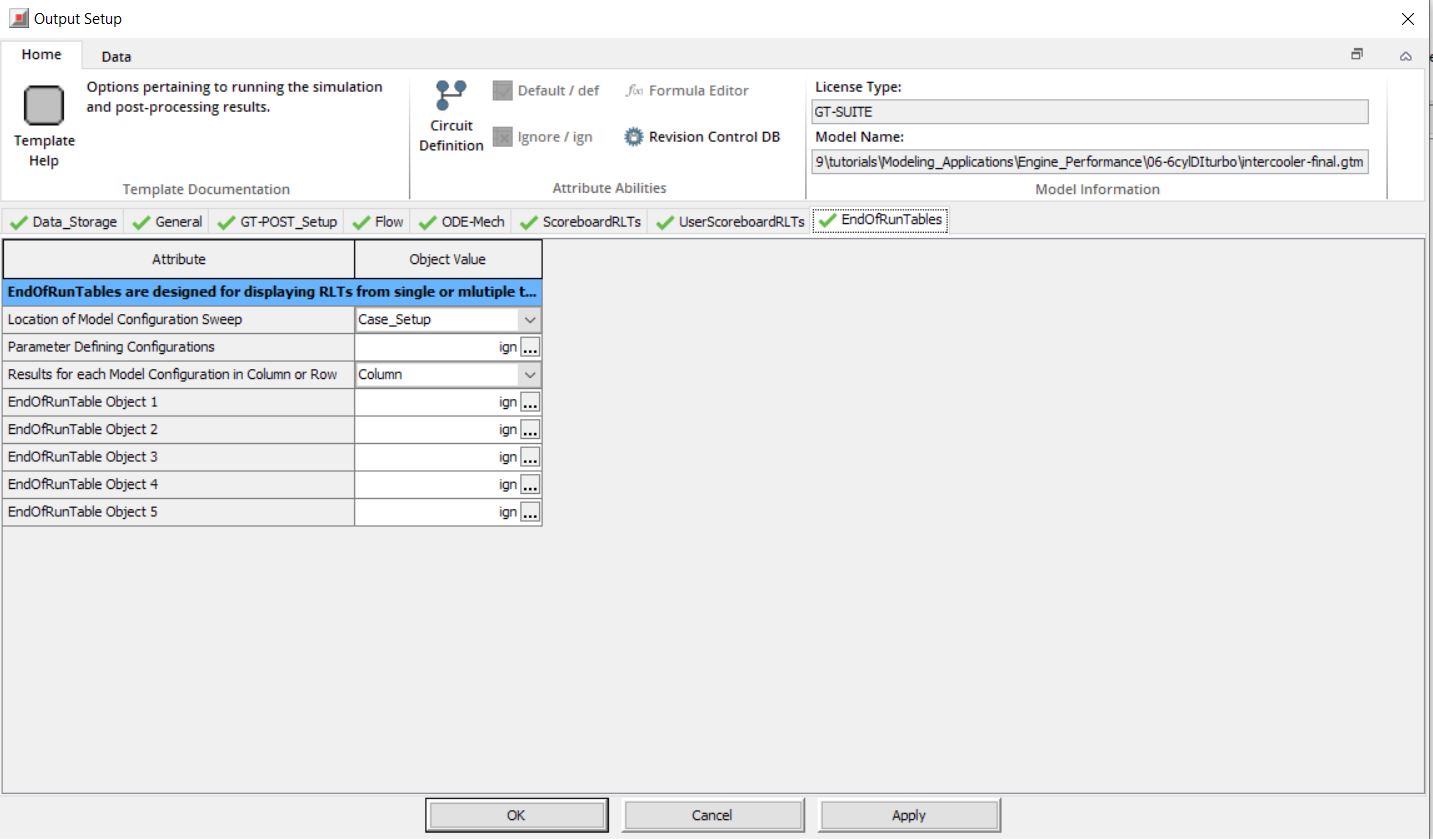 Basic Understanding of GT Power : Skill-Lync